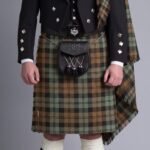 Campbell Old Weathered Tartan 8 Yard Kilt - Wool