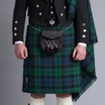 Clan Campbell Modern Tartan 8 Yard Kilt - Wool