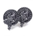 Pewter Cufflinks Clan Campbell